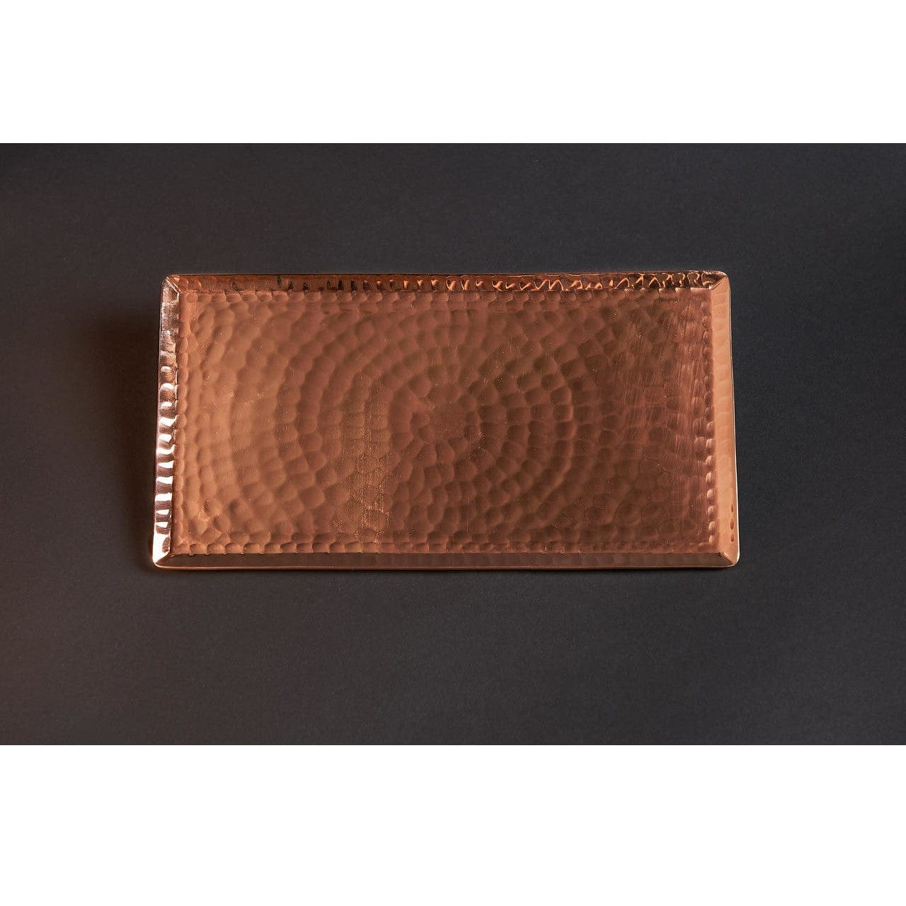 Sertodo Plates &amp; Platters Chequer Copper Serving Tray