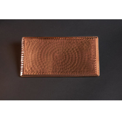 Sertodo Plates &amp; Platters Chequer Copper Serving Tray