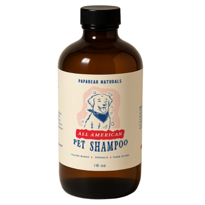 PapaBear Naturals Papabear All American Pet Shampoo - 16 oz