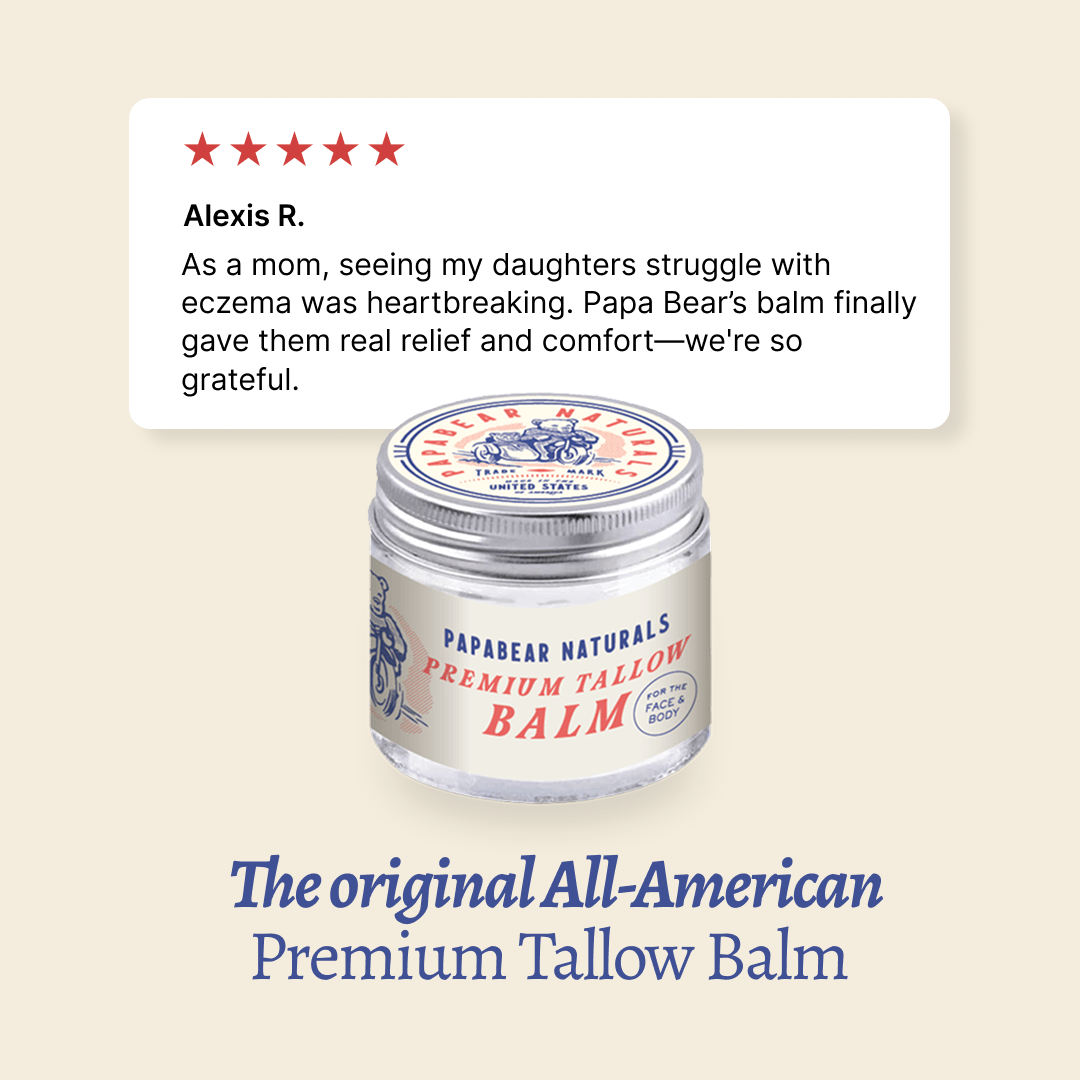 PapaBear Naturals Papabear Premium Tallow Balm  2 oz
