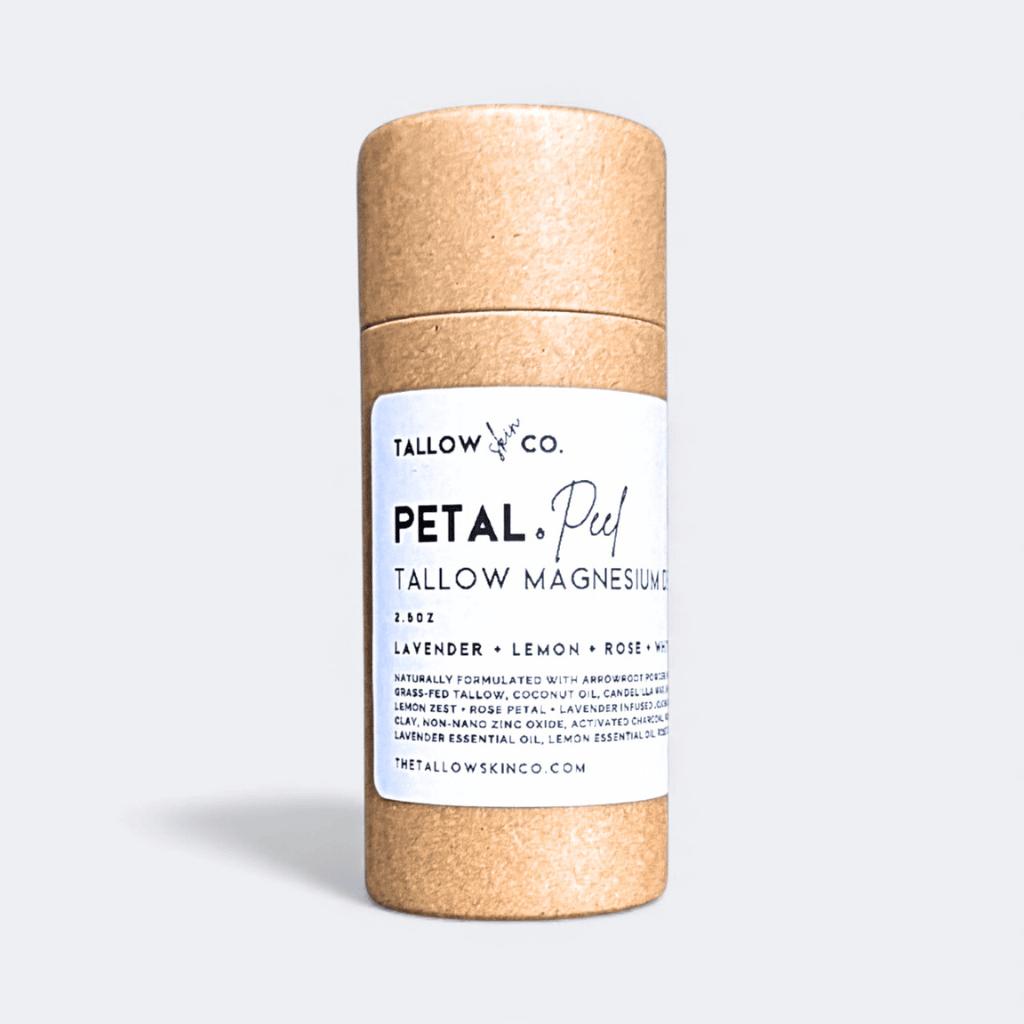 Petal &amp; Peel Tallow Magnesium Deodorant