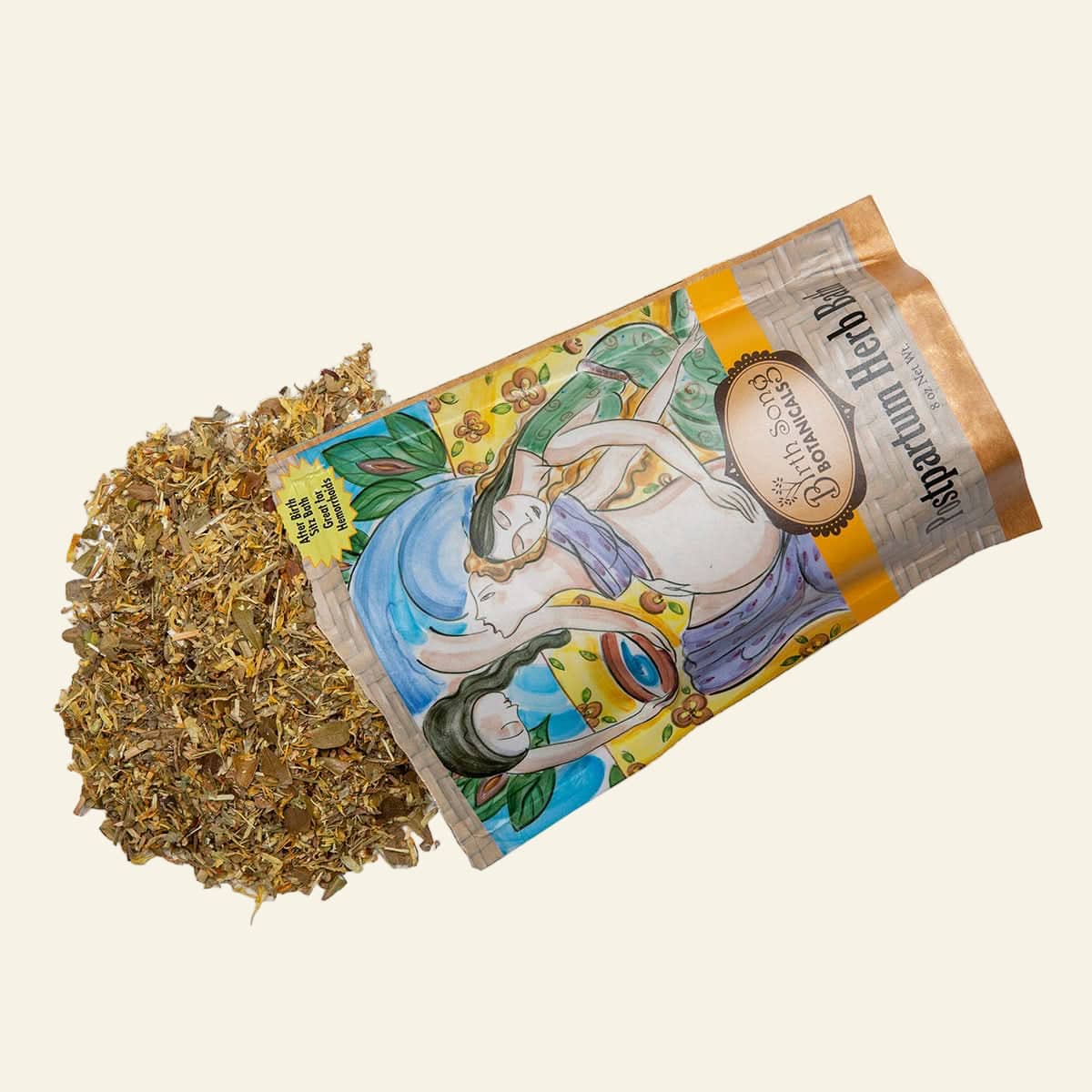 Birth Song Botanicals Co. Herb Baths Default Postpartum Herbal Bath – Gentle Botanical Soak for Mom and Baby (8 oz)