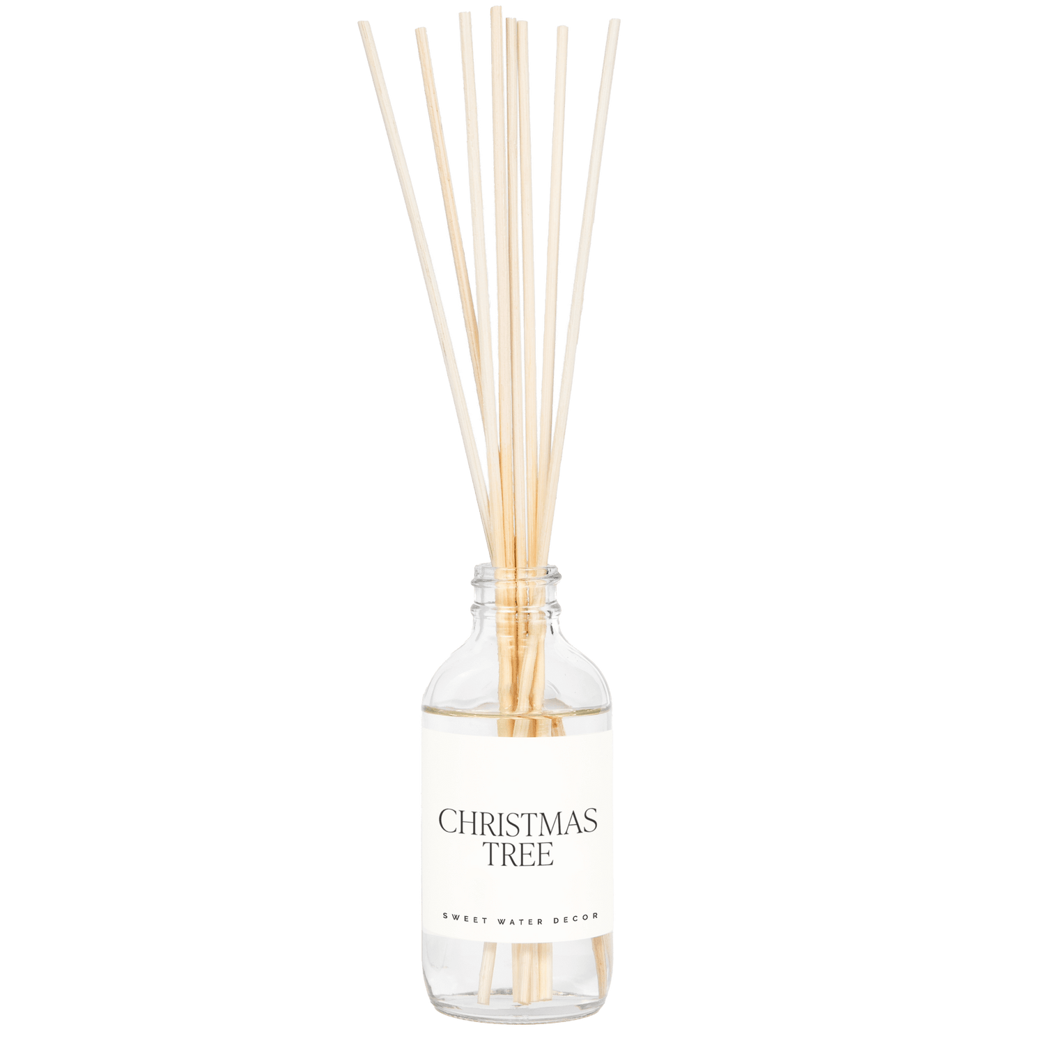 Sweet Water Decor Reed Diffusers Christmas Tree Clear Reed Diffuser