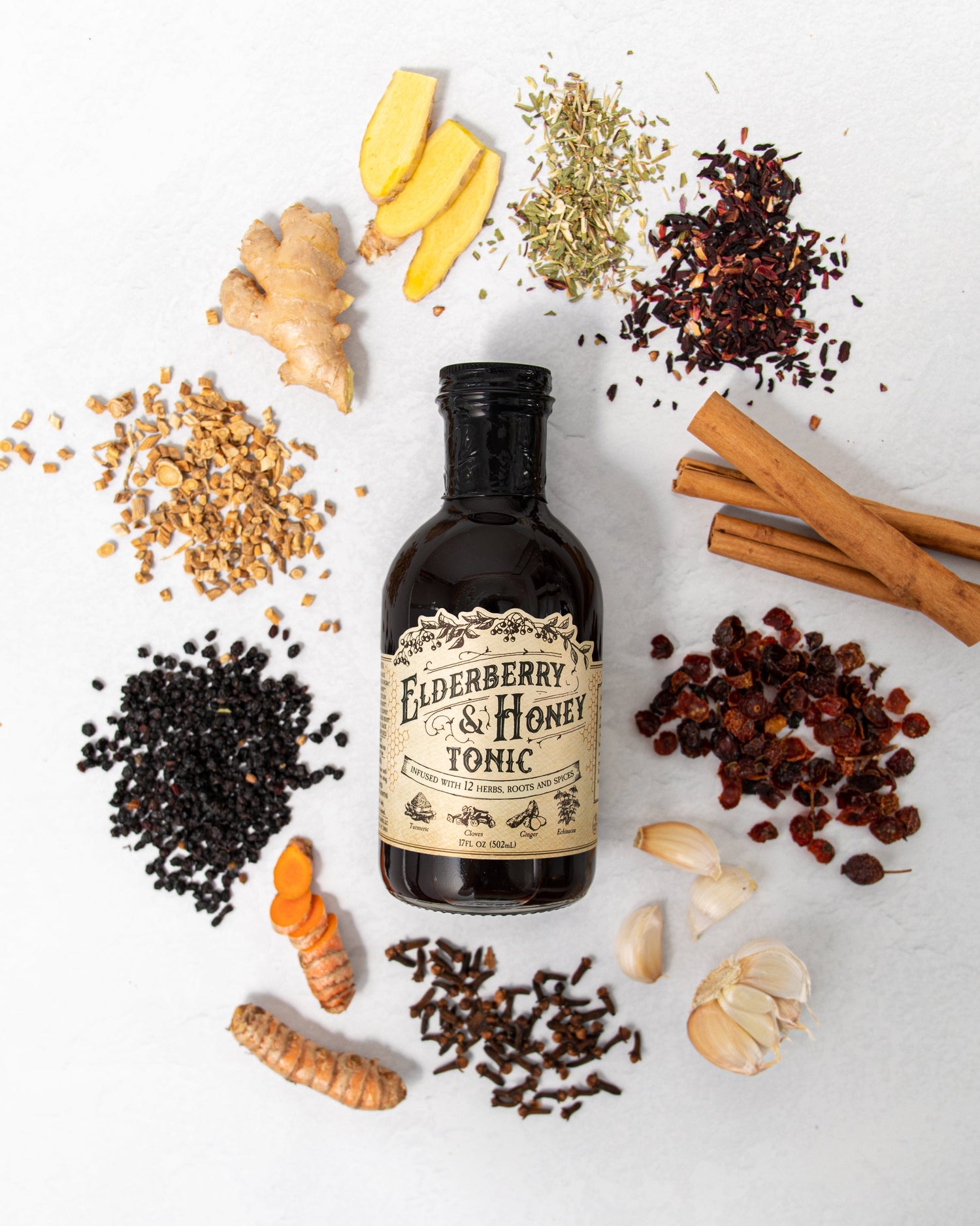 Roots and Leaves, LLC Elderberry and Honey Tonic