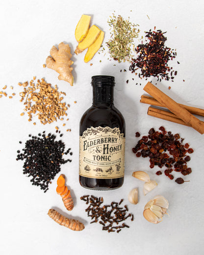 Roots and Leaves, LLC Elderberry and Honey Tonic