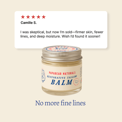 PapaBear Naturals Papabear Restorative Tallow Balm 2 oz