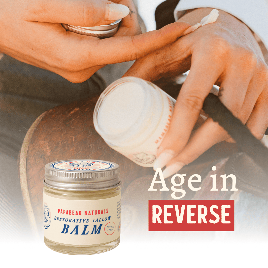 PapaBear Naturals Papabear Restorative Tallow Balm 2 oz