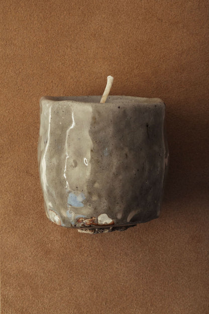 Summer Solace Tallow Tallow Candle Souchong Debut Earthen Tallow Candle – Fog-Glazed Regional Clay 4 oz
