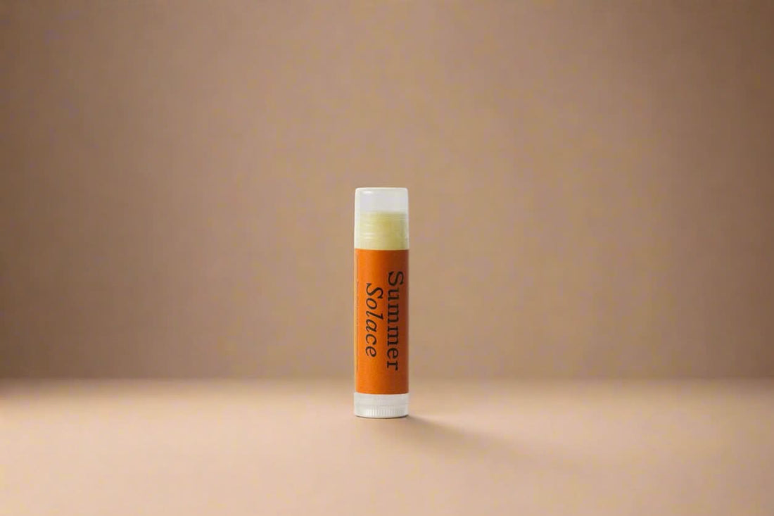 Summer Solace Tallow Tallow Balm Cardamom &amp; Blood Orange – Tallow Lip Balm | Bright &amp; Warm