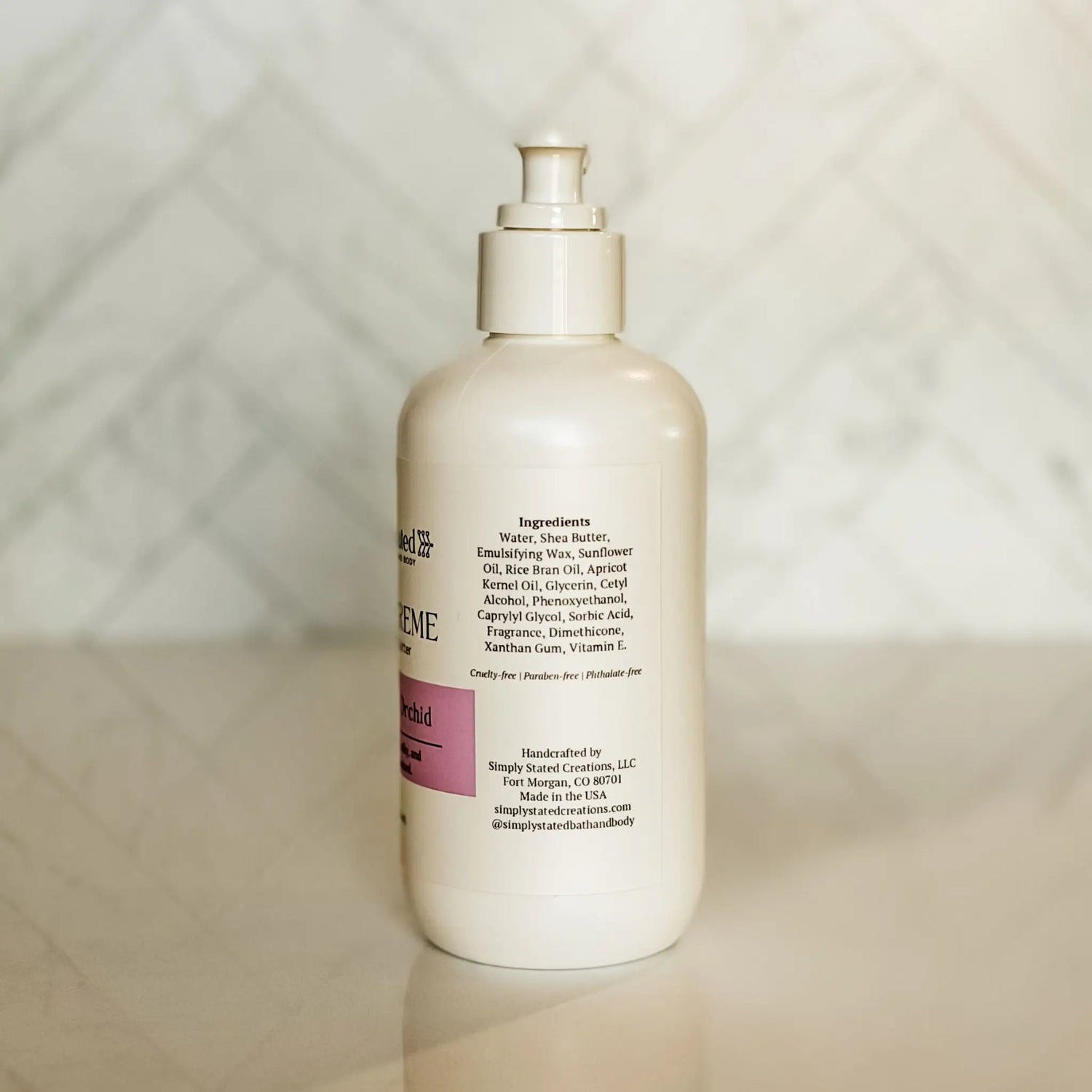 Simply Stated Creations Moisturizers Sea Salt + Orchid Body Creme