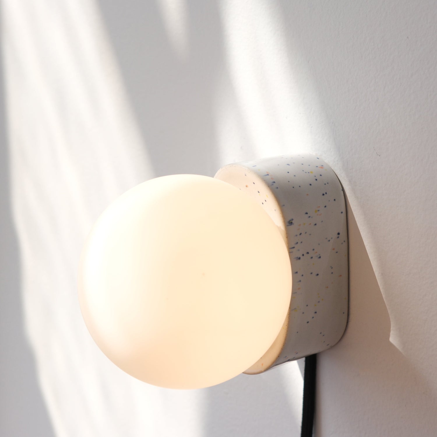 Misewell Lamps Speckle Iota Sconce