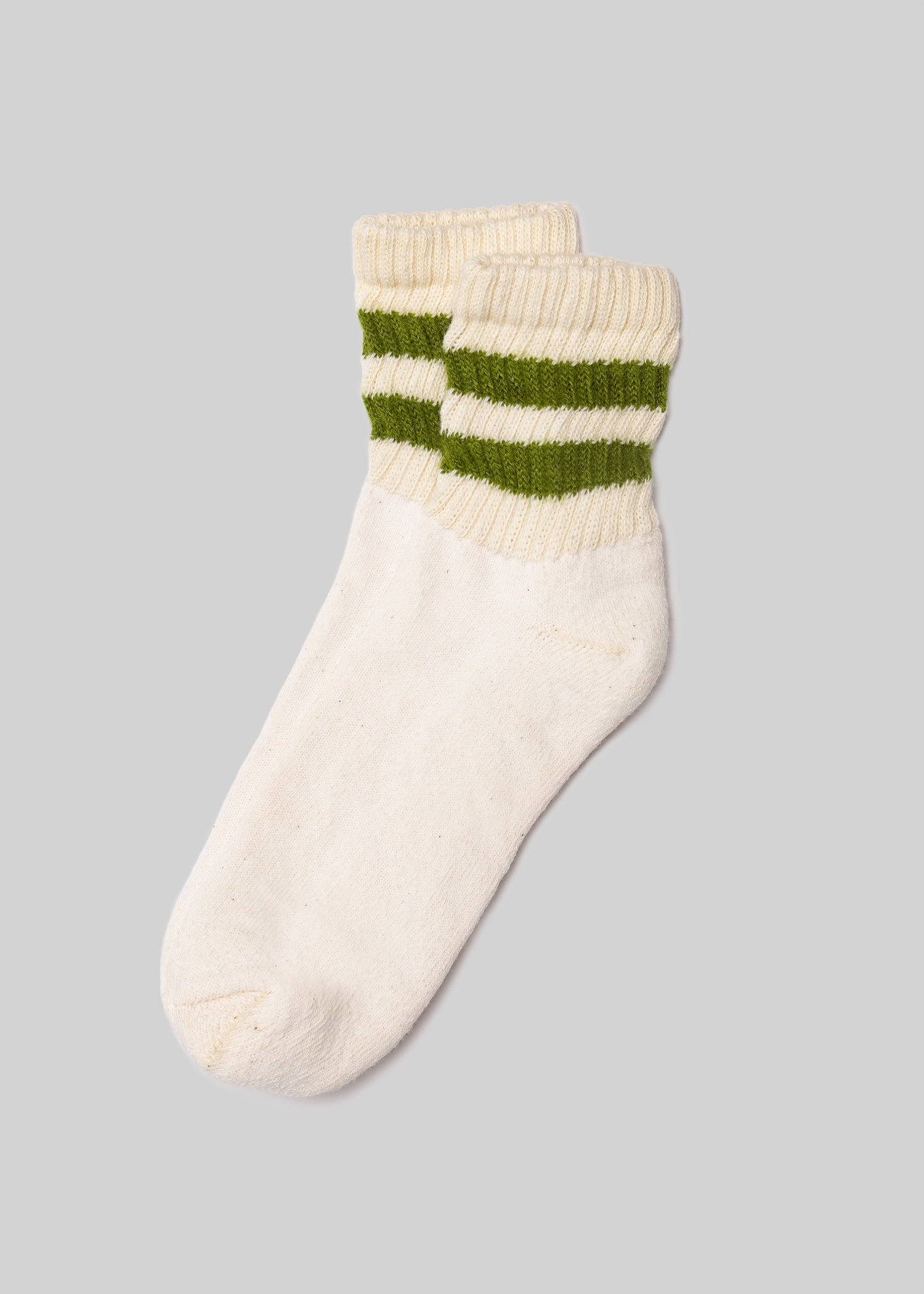 American Trench Socks chive / One Size The Mono Stripe Quarter Crew