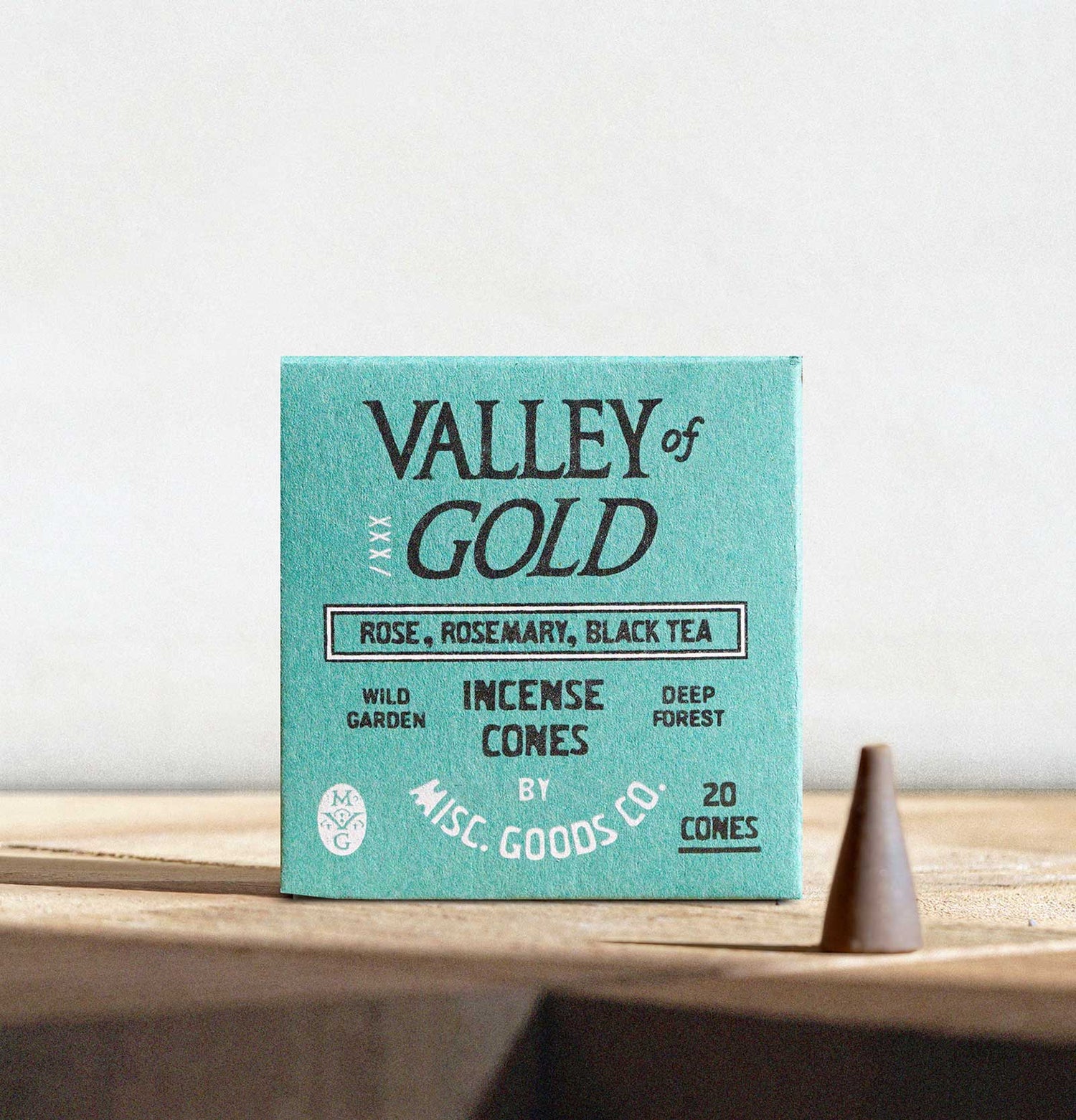 "Valley of Gold" Cone Incense