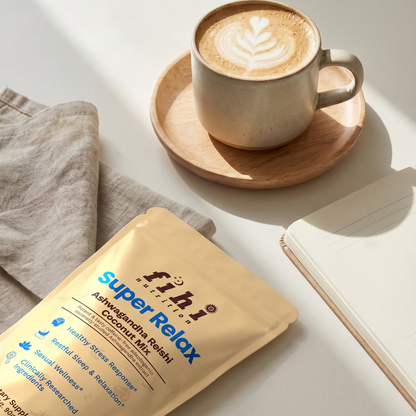 Super Relax - Ashwagandha Reishi Coconut Latte