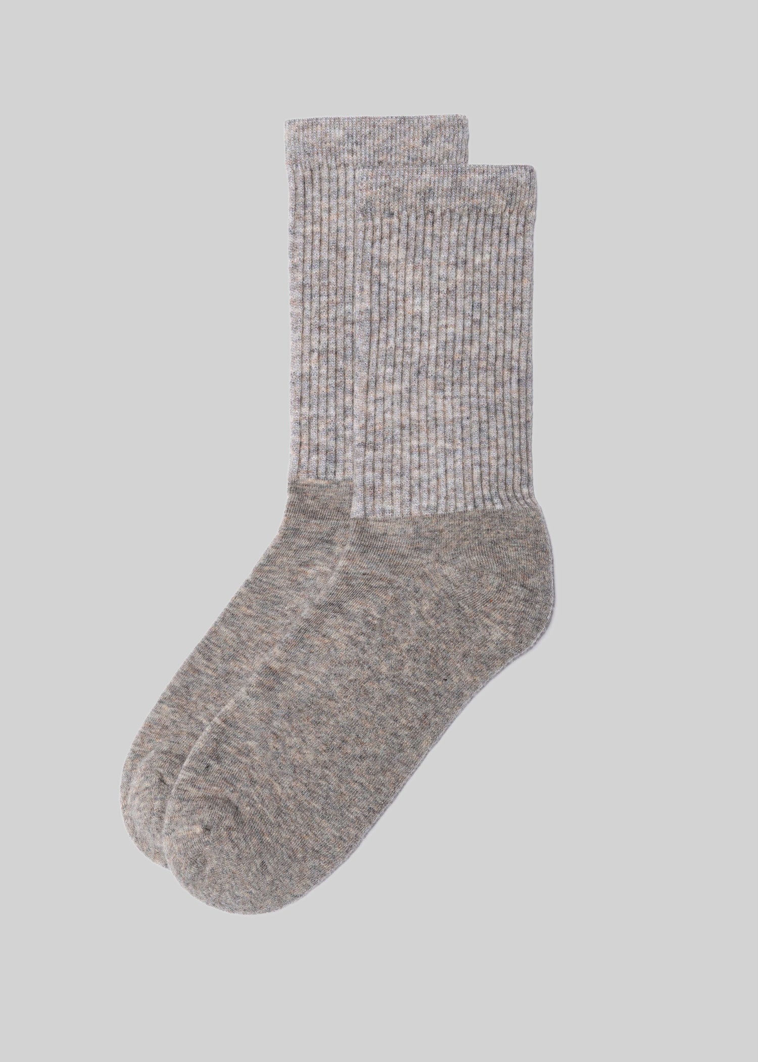 American Trench Socks Taupe Heather / One Size The Supermerino