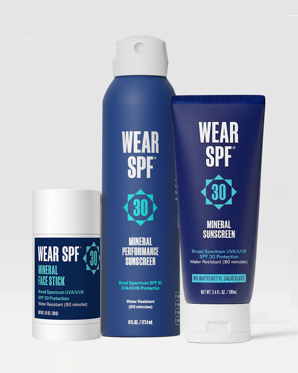 The Competitor Sunscreen Trio