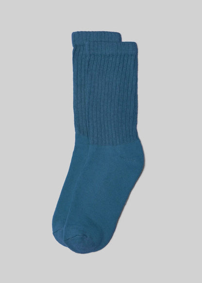 American Trench Socks denim / REG The Solids