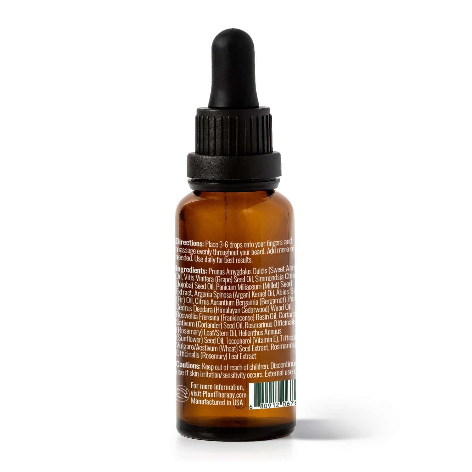 Plant Therapy Hair &amp; Skin Care 30 mL Hair Therapy Thicker Beard - Beard Oil