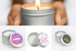 Lizush Trio of Tin Soy Candle - Scented with Bergamot and Lavender Essential oils