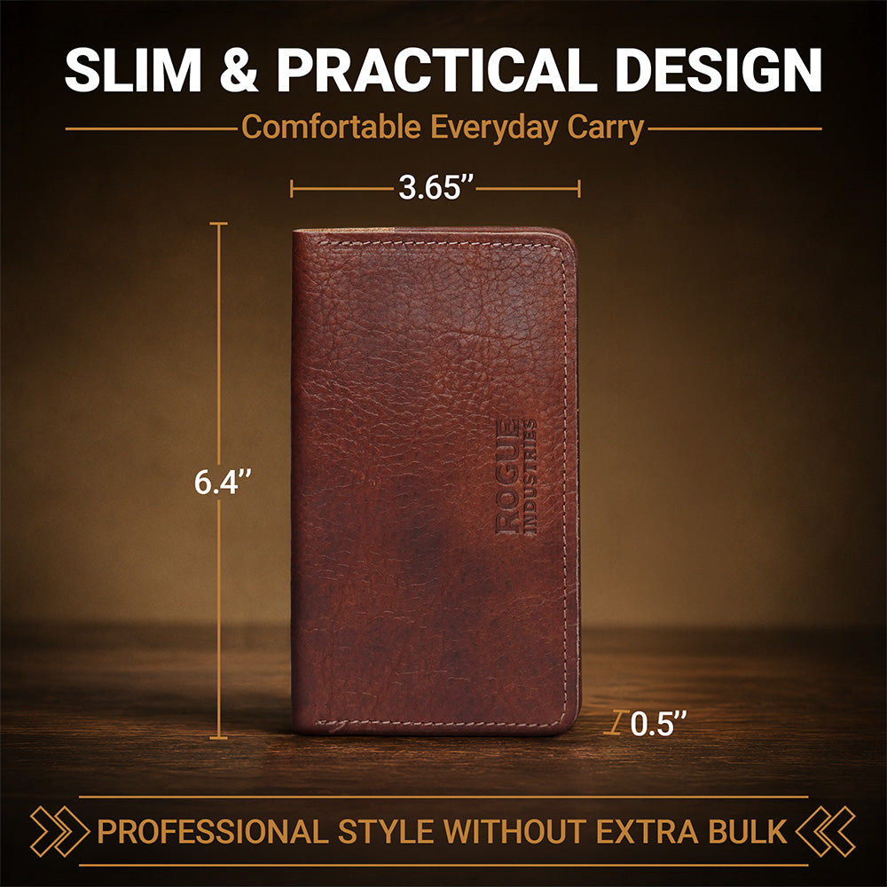 Leather Checkbook Cover