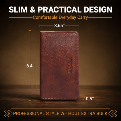 Leather Checkbook Cover