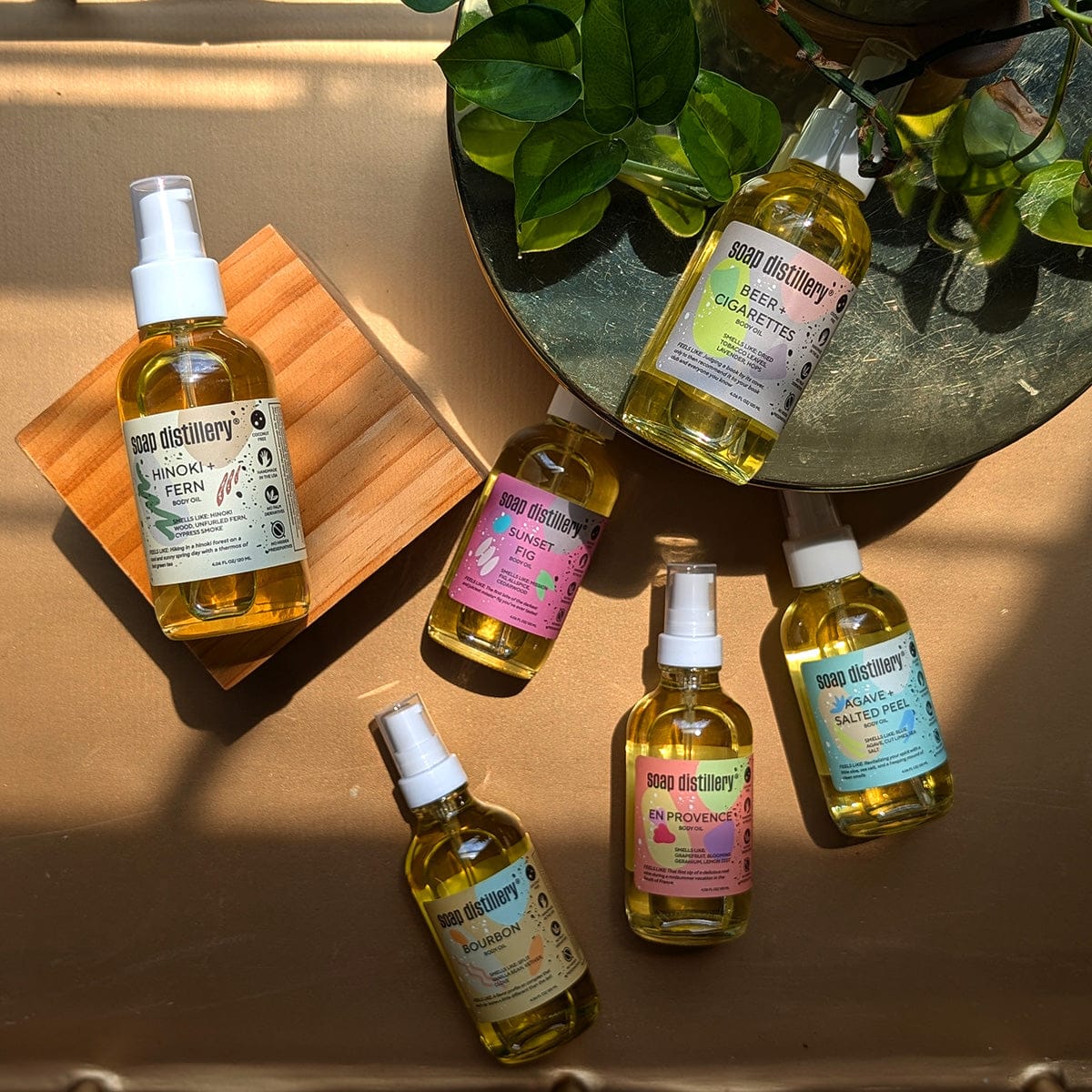 Soap Distillery Body Oil Agave + Salted Peel Botanical Body Oil