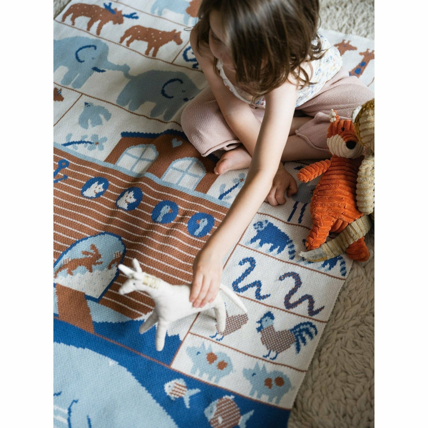 Biquette Baby Blanket Ark Baby Blanket