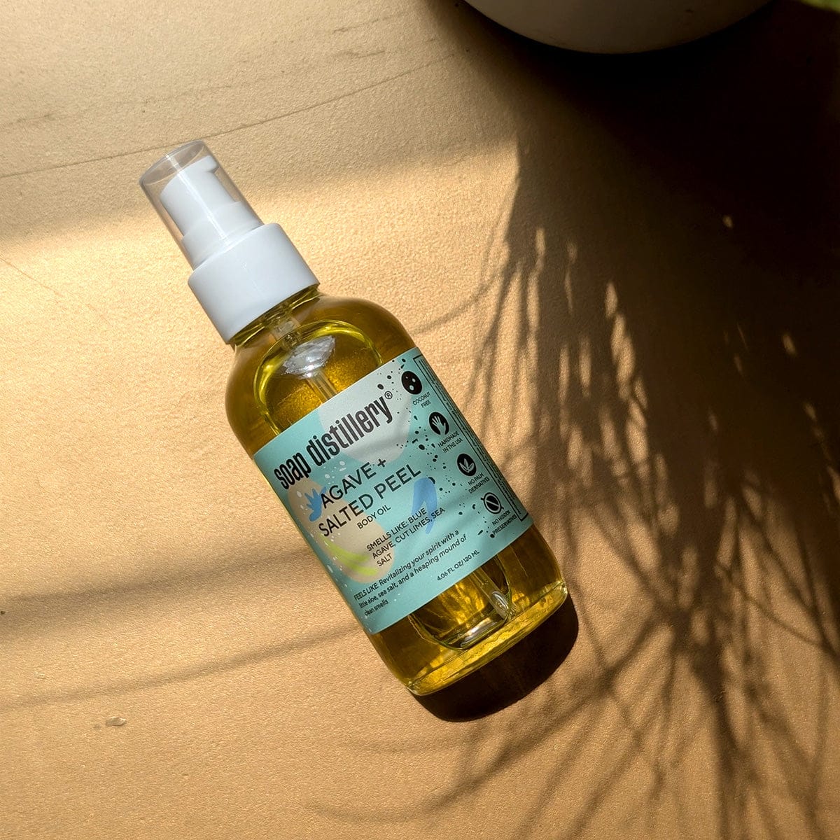 Soap Distillery Body Oil Agave + Salted Peel Botanical Body Oil