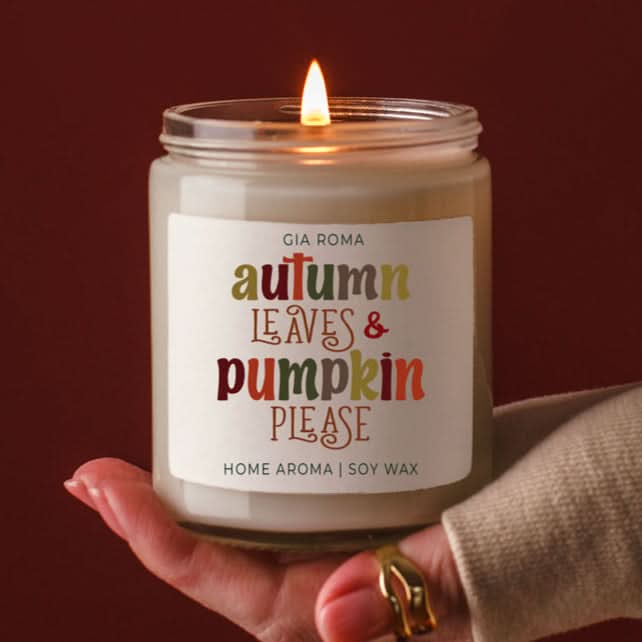 Gia Roma Candle Toasted Pumpkin Candle