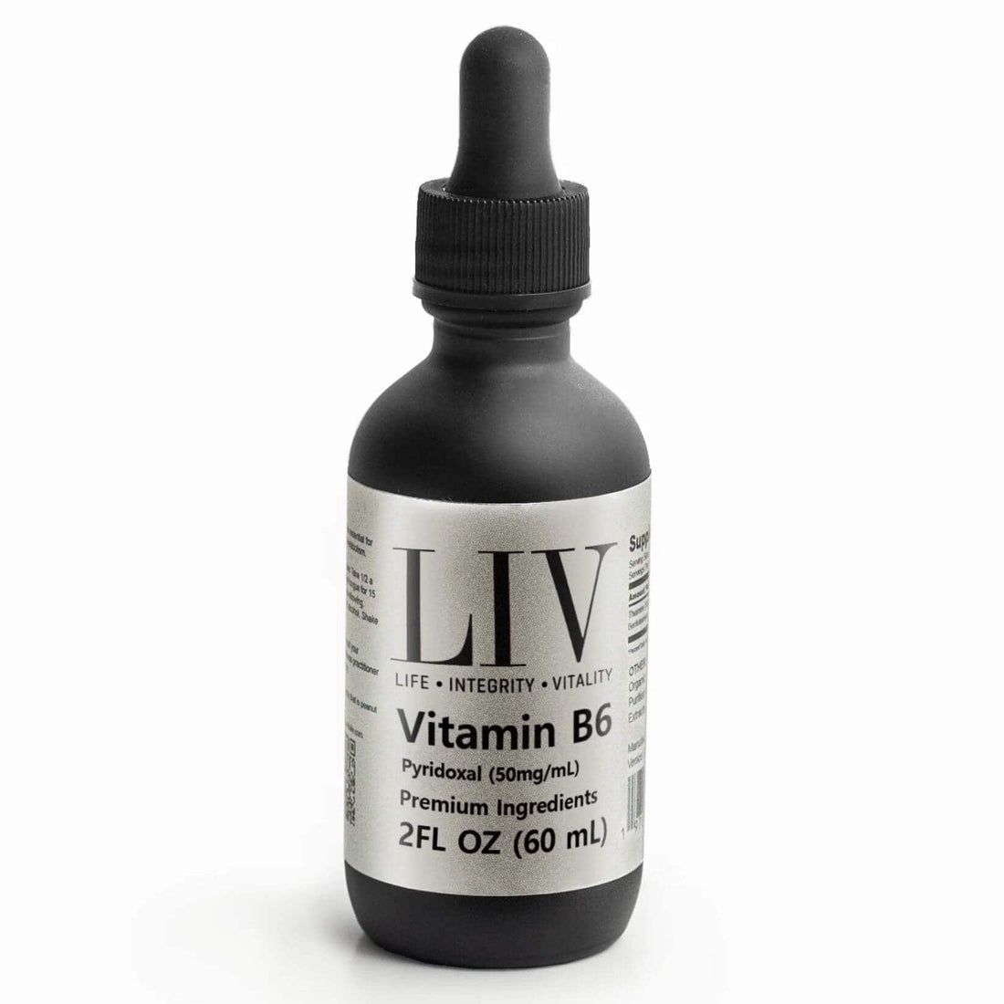 LIV Vitamin B6 Pyridoxal Liquid (5-Phosphate 50mg, 60 servings)