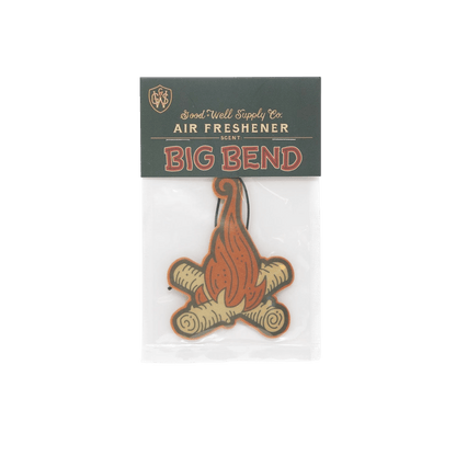 Good &amp; Well Supply Co Vehicle Air Fresheners Big Bend National Park Air Freshener