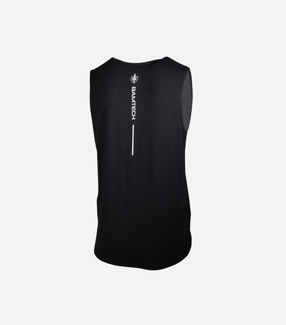 Bamtech Tanks Bamboo Aerotech Tank - Training Div. Heather Grey