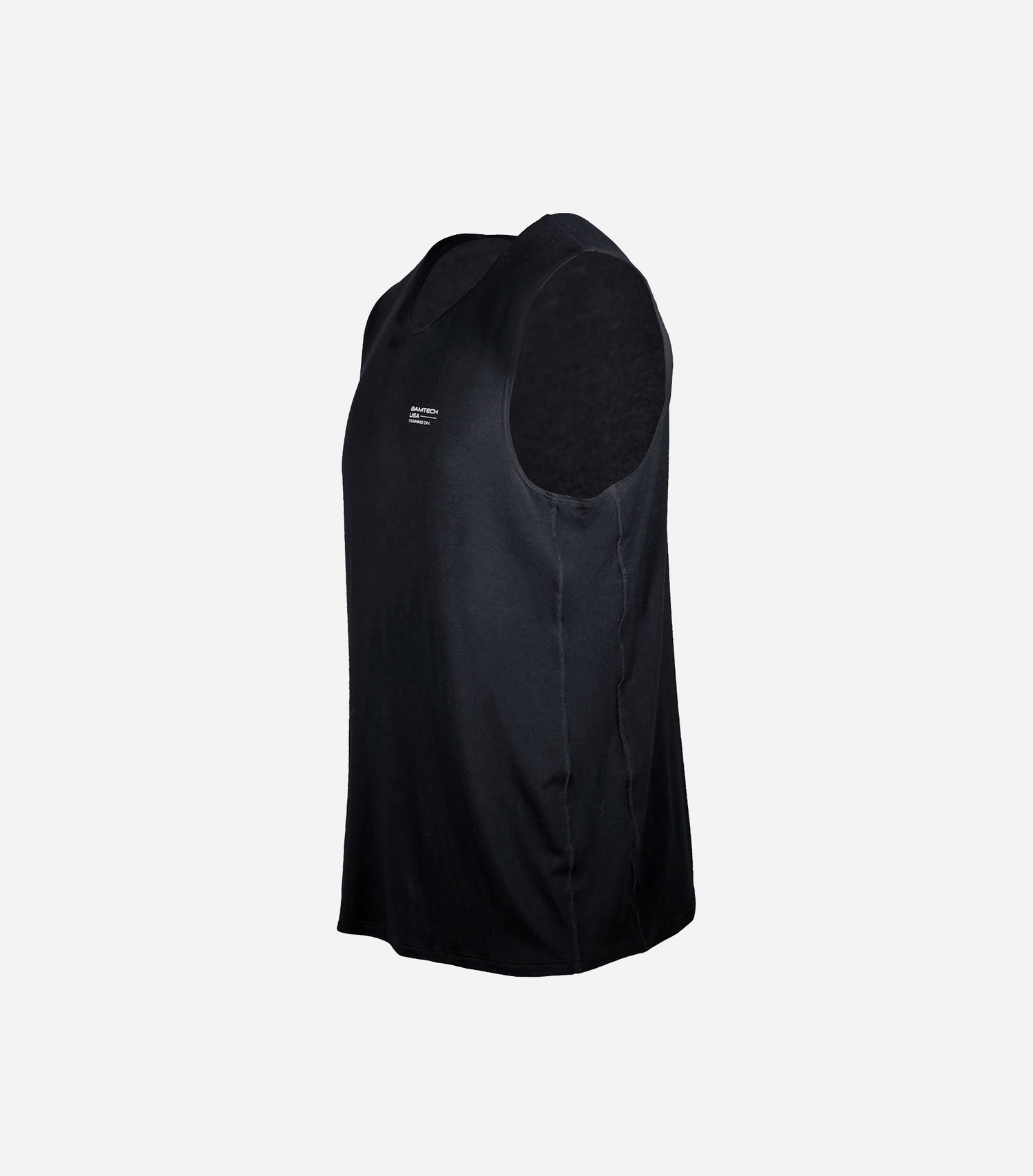 Bamtech Tanks Bamboo Aerotech Tank - Training Div. Heather Grey