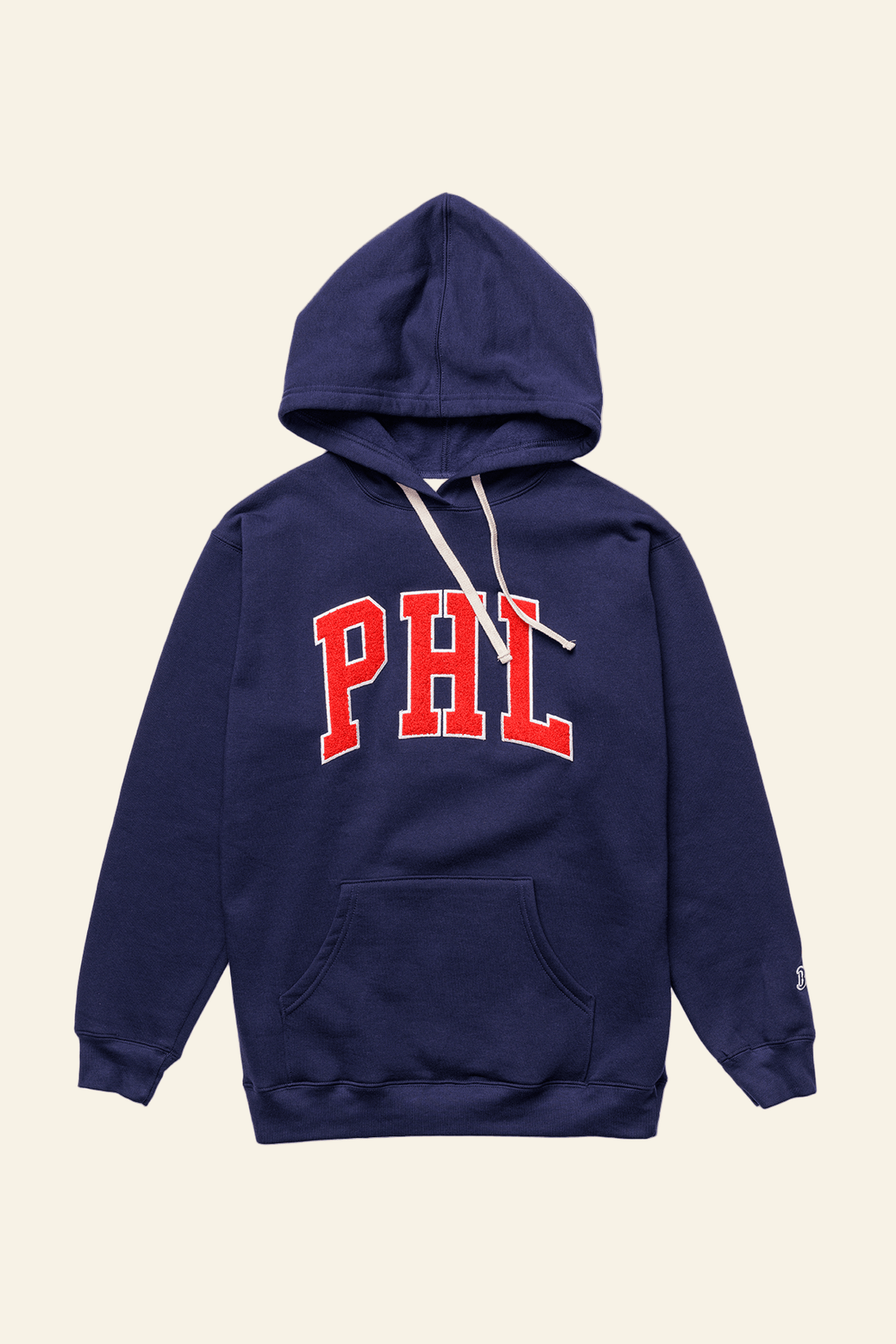 Boathouse unisex crew neck sweatshirt Navy / X-Small BOATHOUSE PHL CHENILE Unisex HOODIE