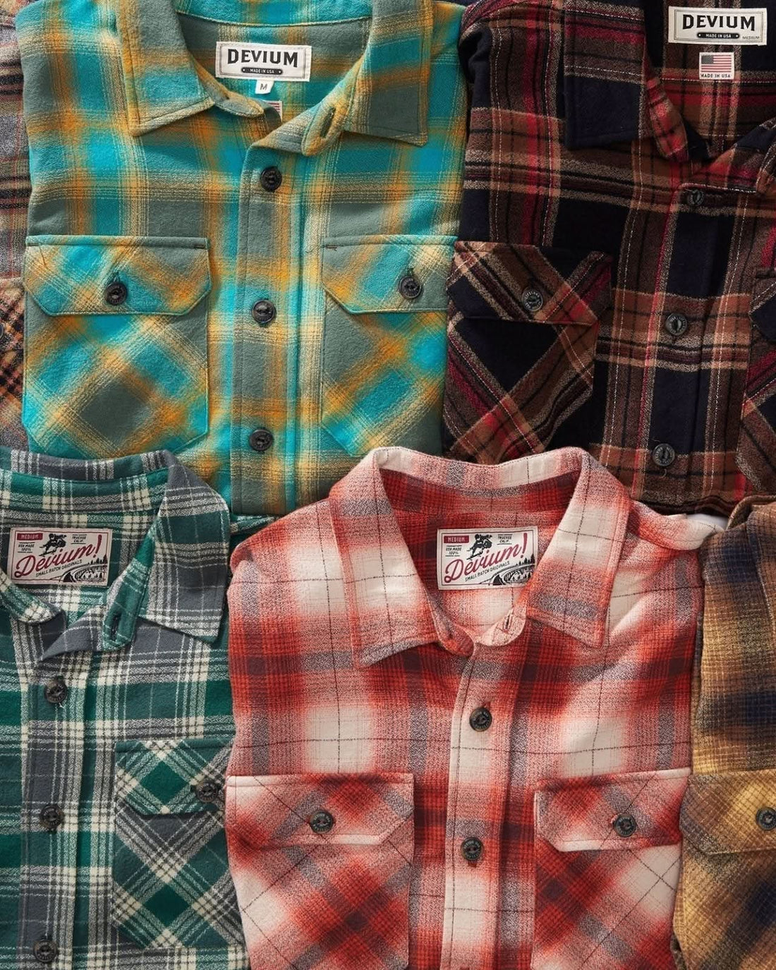 Devium Shirts Boca Long Sleeve Flannel Shirt