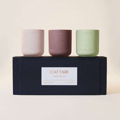 Caftari Candle Caftari Signature Gift Set