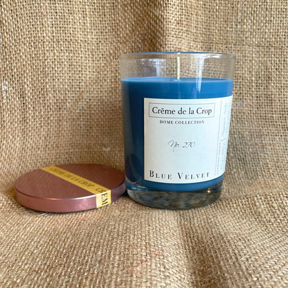 Creme de la Crop Without Lid Soy Candle - Blue Velvet