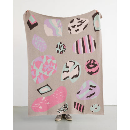 Biquette Throw Blanket Ceramicism Throw Blanket