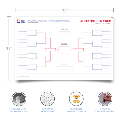 Cornhole Tournament Brackets
