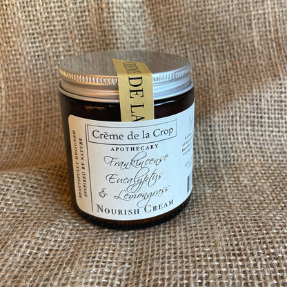 Creme de la Crop 4 oz Skin Cream - Nourish (Frankincense, Eucalyptus &amp; Lemongrass)