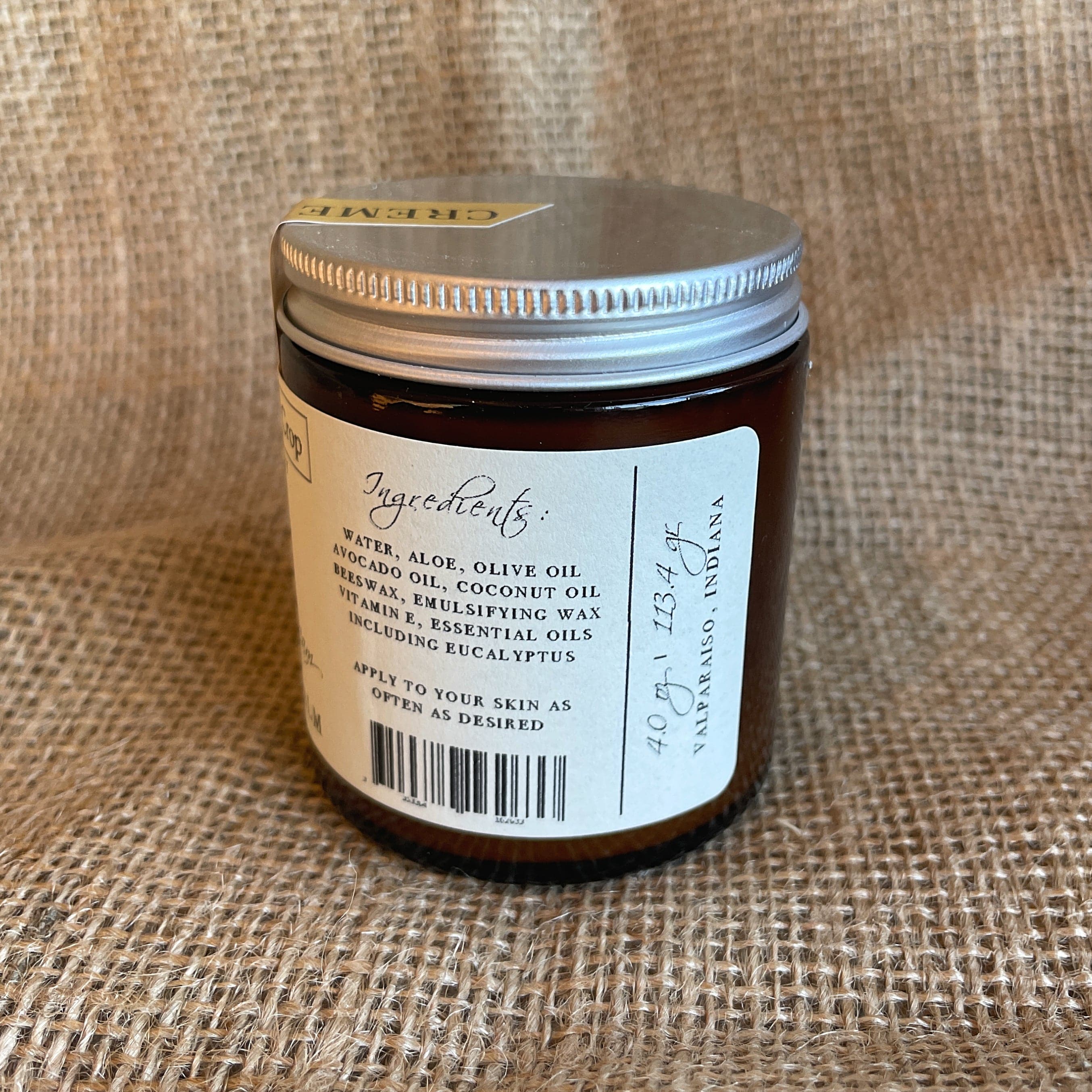Creme de la Crop Skin Cream - Nourish (Frankincense, Eucalyptus &amp; Lemongrass)