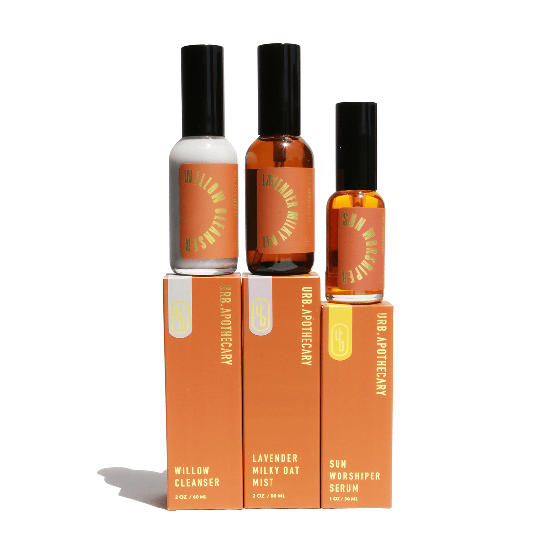 URB APOTHECARY CLEANSER Daily Cleansing Bundle with Willow Cleanser - Prone Skin