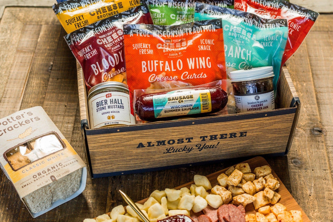 Cheese Brothers, Inc. Gifts and Bundles Deluxe Char-CURD-erie Box