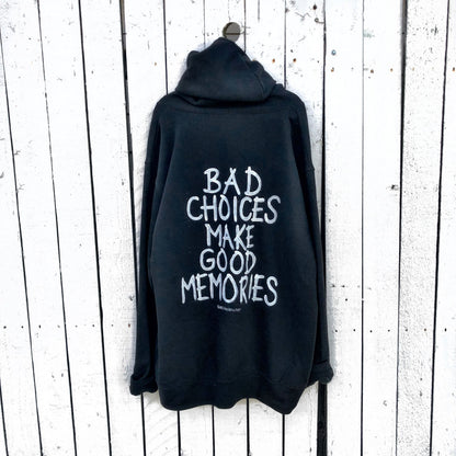 Wren + Glory sweatshirts Bad Choices Make Good Black Hoodie