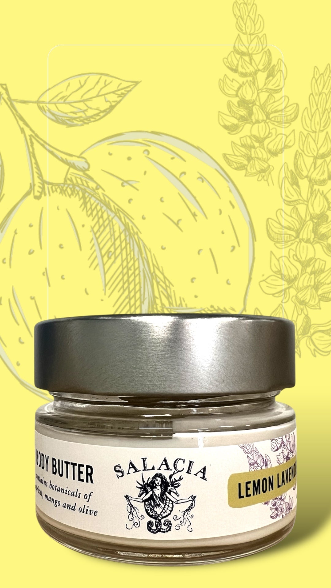 Lemon Lavender Body Butter 2.5oz