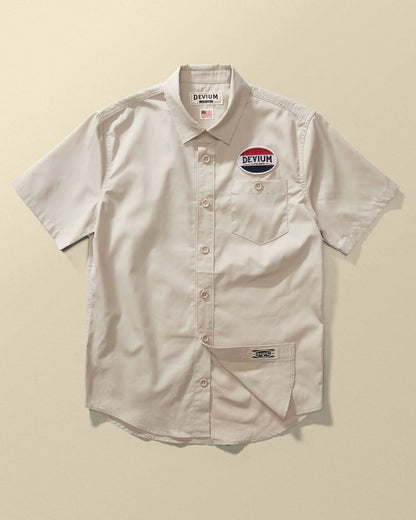 Devium Shirts Oatmeal / S Leroy Shop Shirt