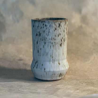 Olivia Snow Ceramics Tumbler base angle Saturn Ceramic Tumblers in Cornwall Stone