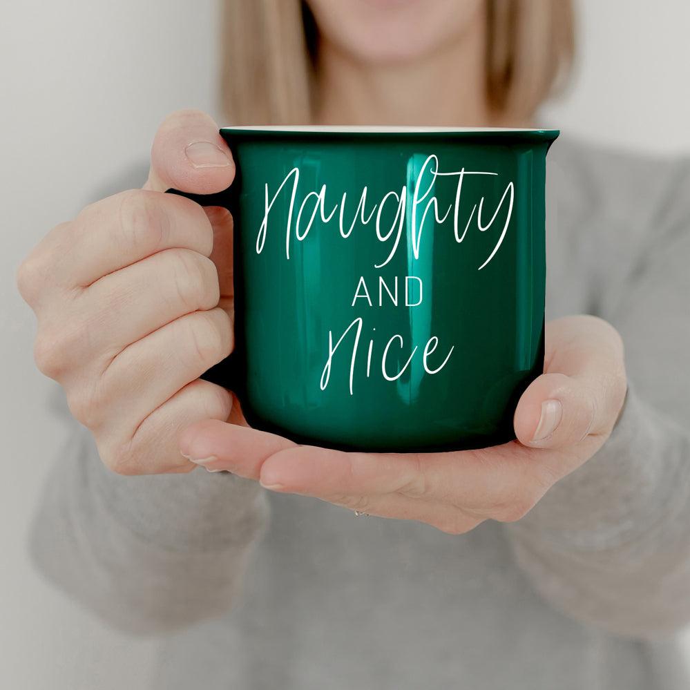 Gia Roma Coffee Mug, Naughty &amp; Nice Mug