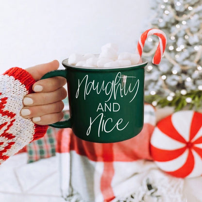 Gia Roma Coffee Mug, Naughty &amp; Nice Mug
