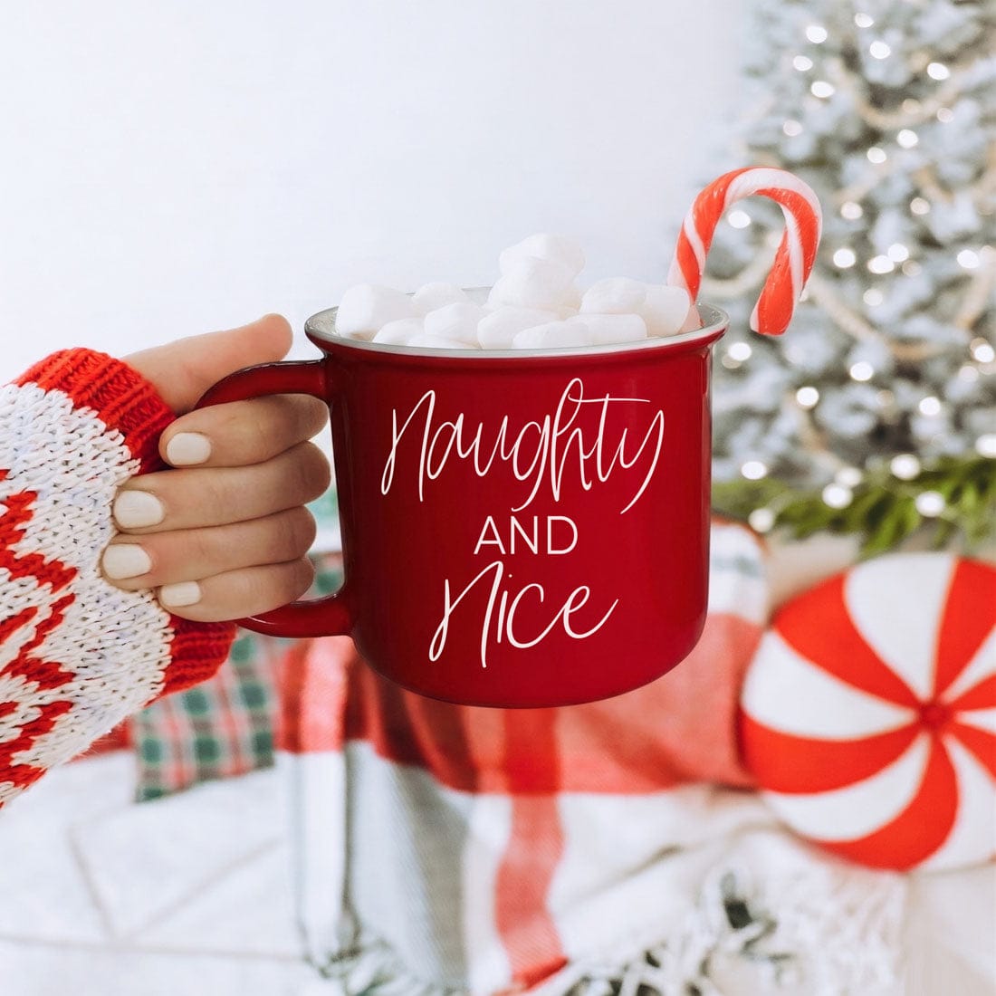 Gia Roma Coffee Mug, Naughty &amp; Nice Mug